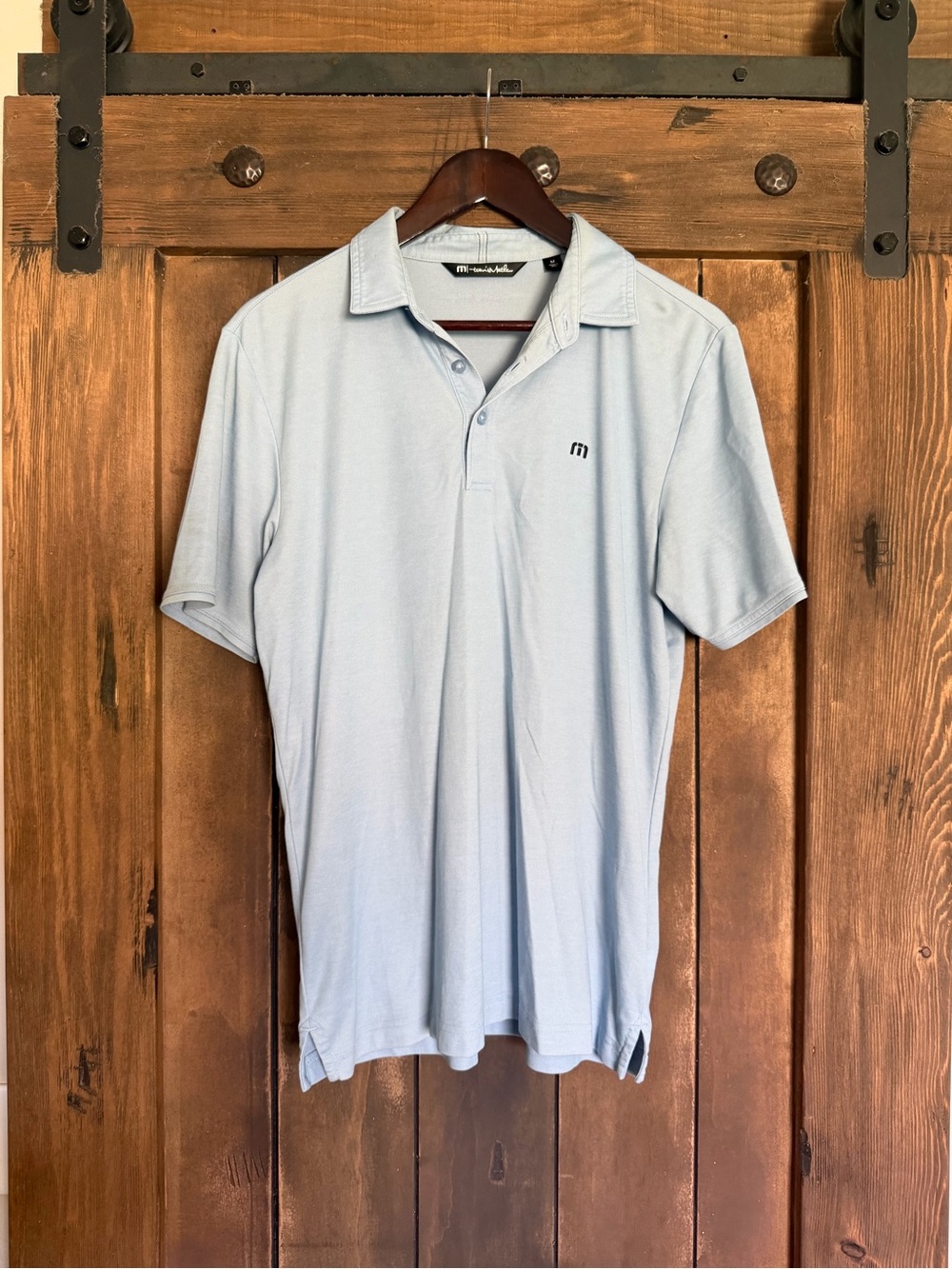 Travis Mathew Light Blue Men’s Polo